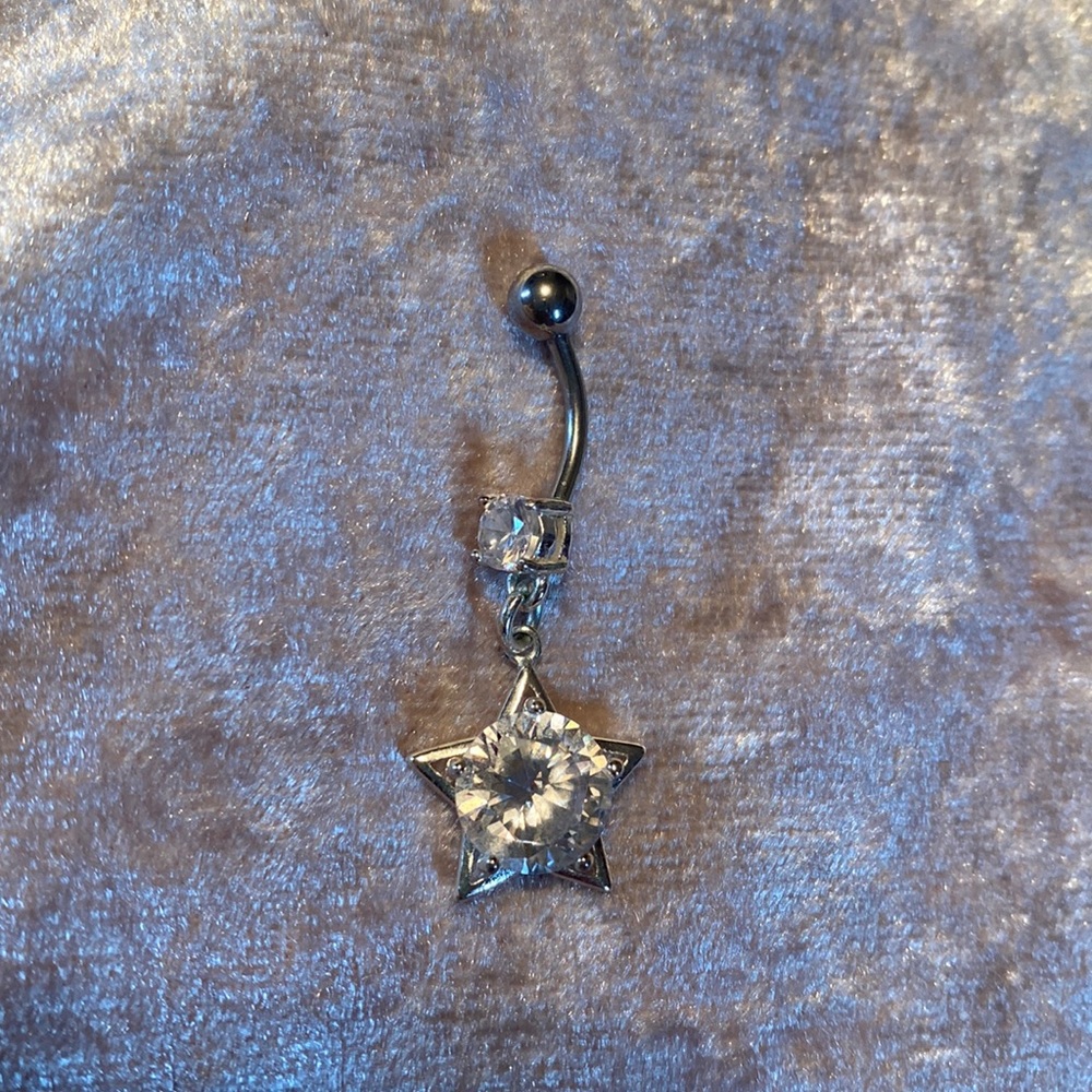 Star Belly Button Ring
